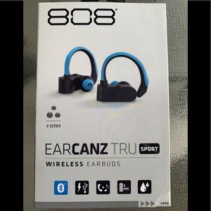 808 EarCanz Tru Sport Wireless Bluetooth Earbuds